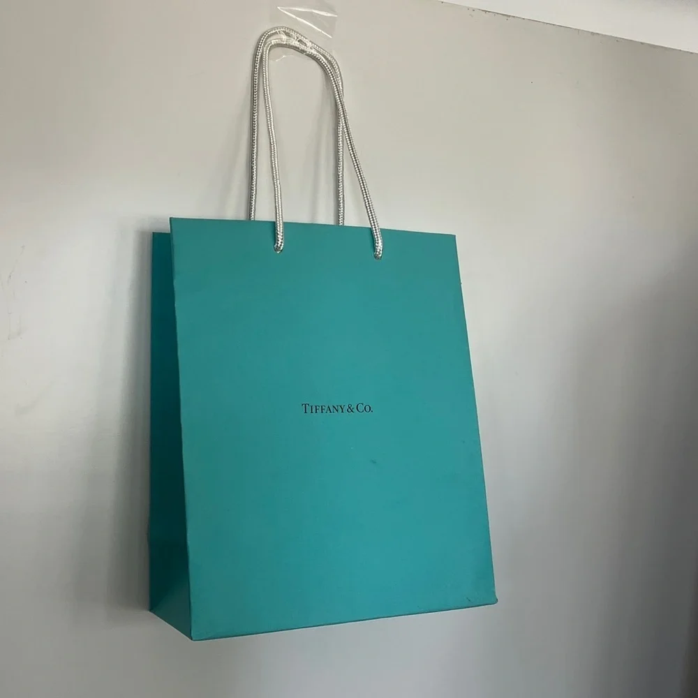 Tiffany & Co 9..5” x 7.75” Gift Bag